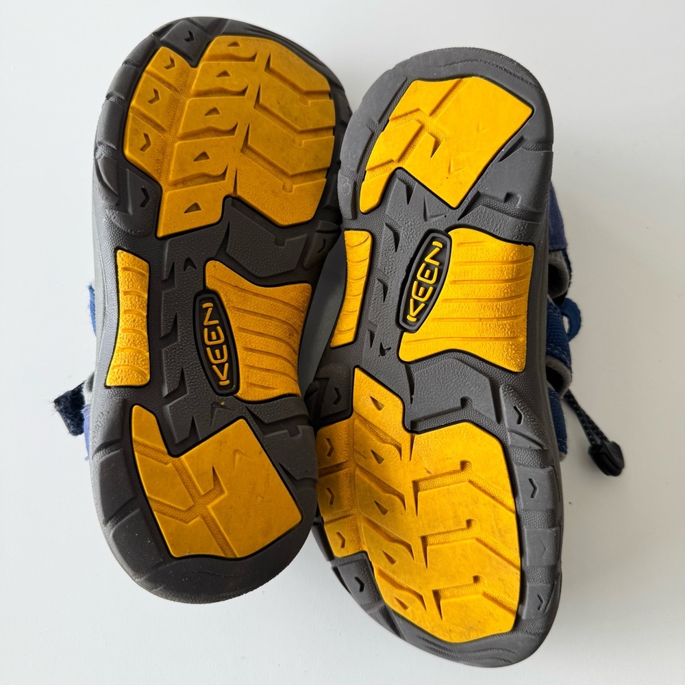 Keen KEEN Kids Outdoor Adventure Hybrid Sandals Shoes Size 3 Blue and Gray - Picture 3 of 4